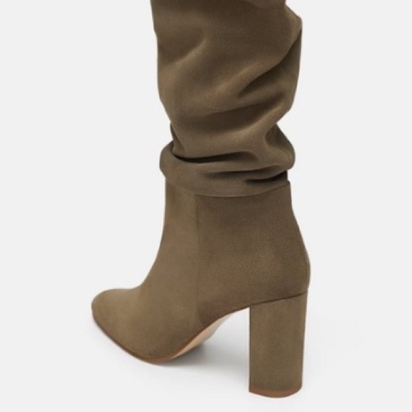 Zara tall taupe high heeled leather - Picture 8 of 8